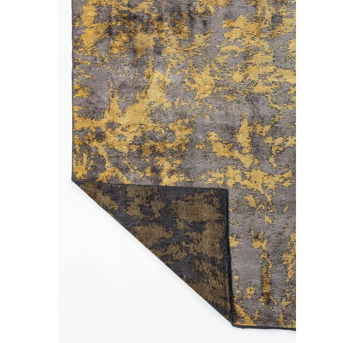 Ковер современный CORAL MARBLE 230X160 см.  (NRM02142) GOLD - DARK GREY