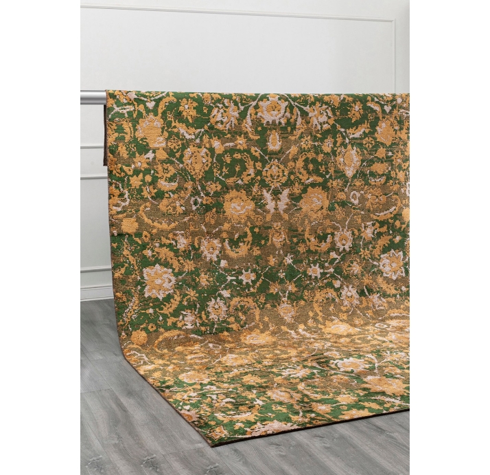 Ковер современный ETHNIQUE DREAM 230X160 см.  (NRM02766) BONE - GOLD - FOREST GREEN