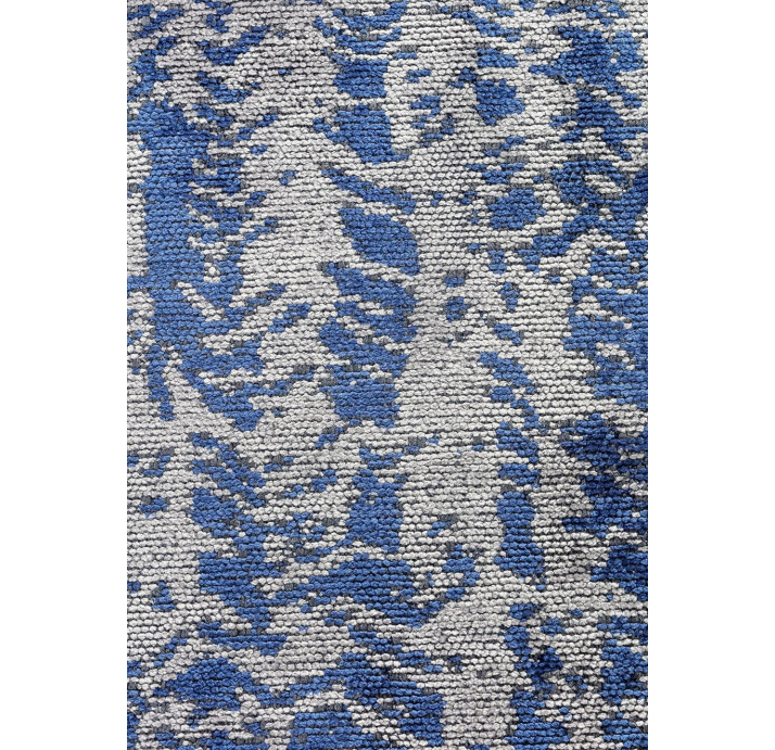Ковер современный CORAL TERAMO 300X200 см.  (NRM02374) LIGHT GREY - NAVY BLUE