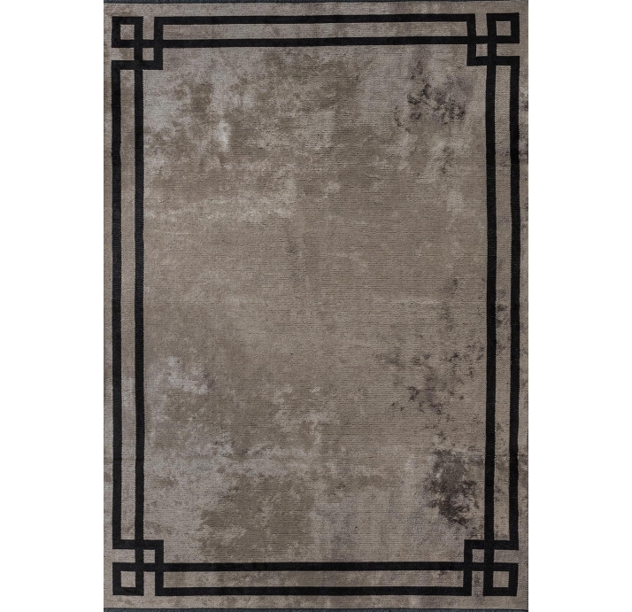 Ковер современный CORAL TWIST 230X160 см.  (NRM02061) NOUGAT - BLACK