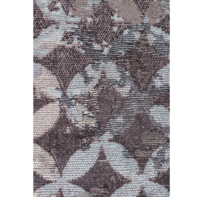 Ковер современный ISTANBUL LILY 300X200 см.  (NRM03016) ICE BLUE - DARK GREY - CHARCOAL - LIGHT CREA