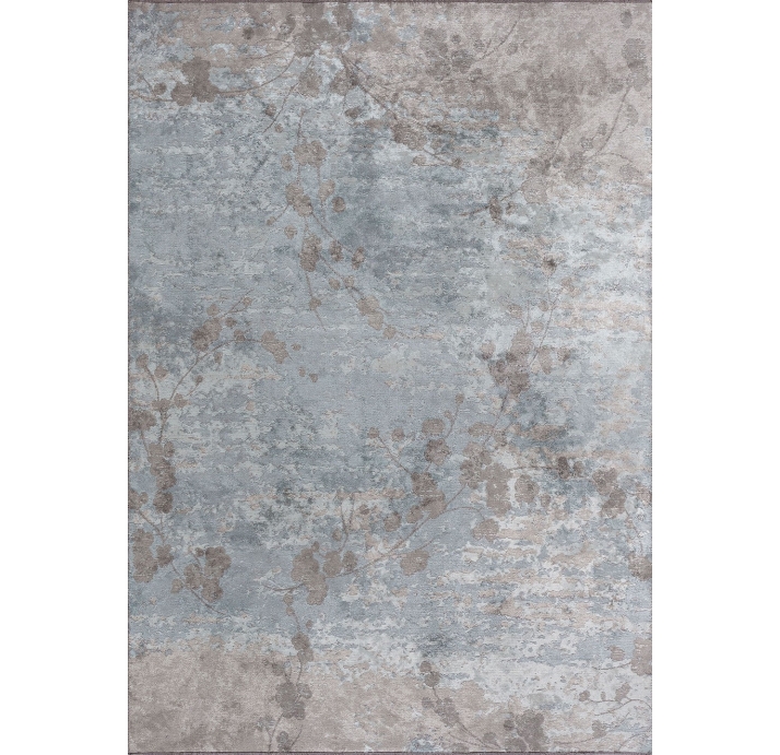 Ковер современный MARQUISE BLOSSOM 300X200 см.  (NRM03148) GREY - ICE BLUE - LIGHT CREAM