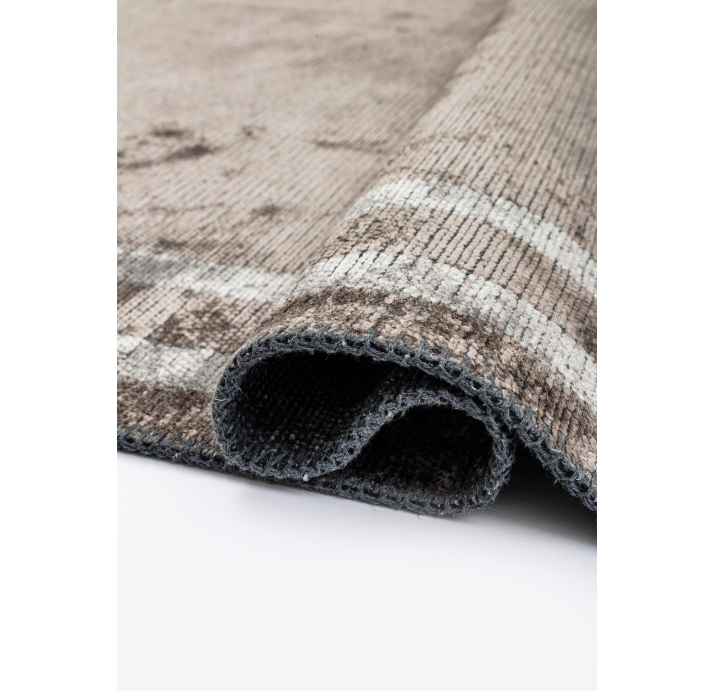Ковер современный CORAL TWIST 300X200 см.  (NRM02065) DARK GREY - LIGHT GREY