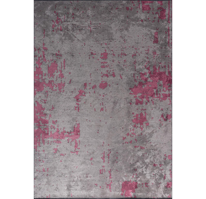 Ковер современный CORAL VERONA 230X160 см.  (NRM02535) ROSE - DARK GREY