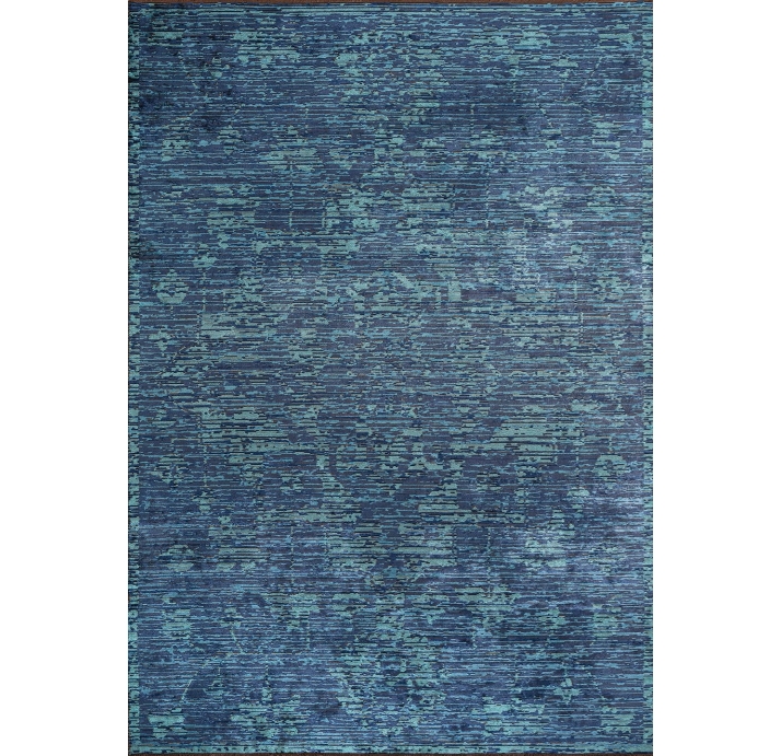 Ковер современный ETHNIQUE THALIA 300X200 см.  (NRM02878) DARK NAVY - TURQUOISE - NAVY BLUE