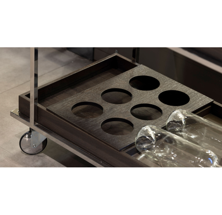 Тележка сервировочная ALFRED SERVING CART (FUG00027)