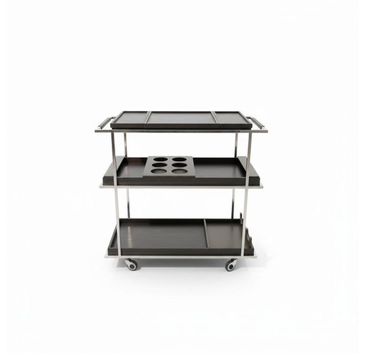 Тележка сервировочная ALFRED SERVING CART (FUG00027)