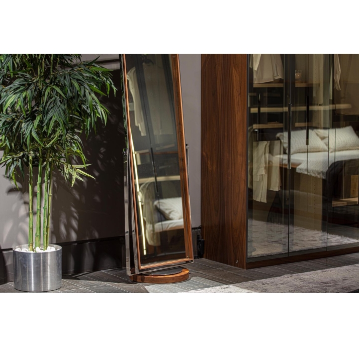 Зеркало напольное GIRO MIRROR Natural walnut 50X50X180 СМ. (FUG00045)