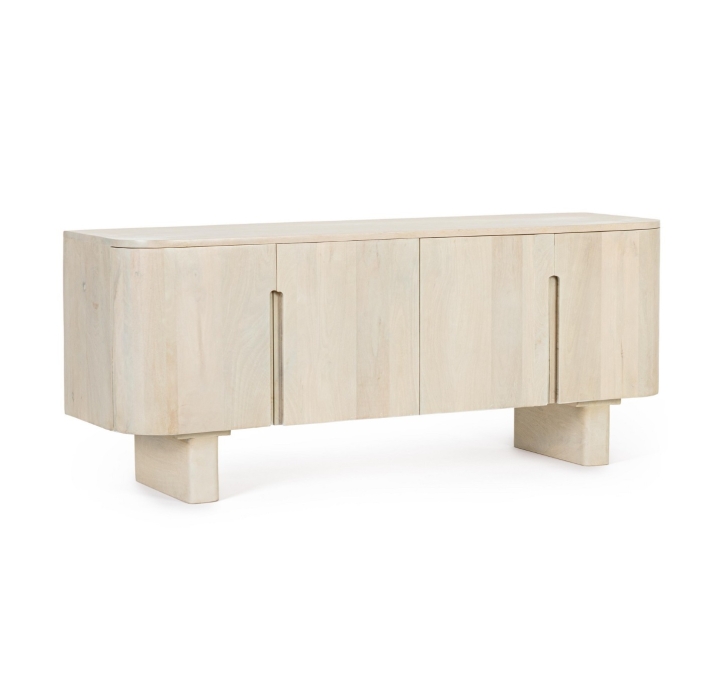 Тумба под ТВ IBERICA TV CABINET 4DO MANGO WOOD LIGHT MANGO WOOD LIGHT MANGO WOOD LIGHT 140X40X58 СМ.