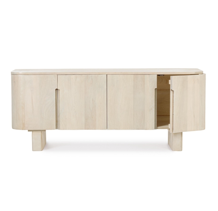 Тумба под ТВ IBERICA TV CABINET 4DO MANGO WOOD LIGHT MANGO WOOD LIGHT MANGO WOOD LIGHT 140X40X58 СМ.