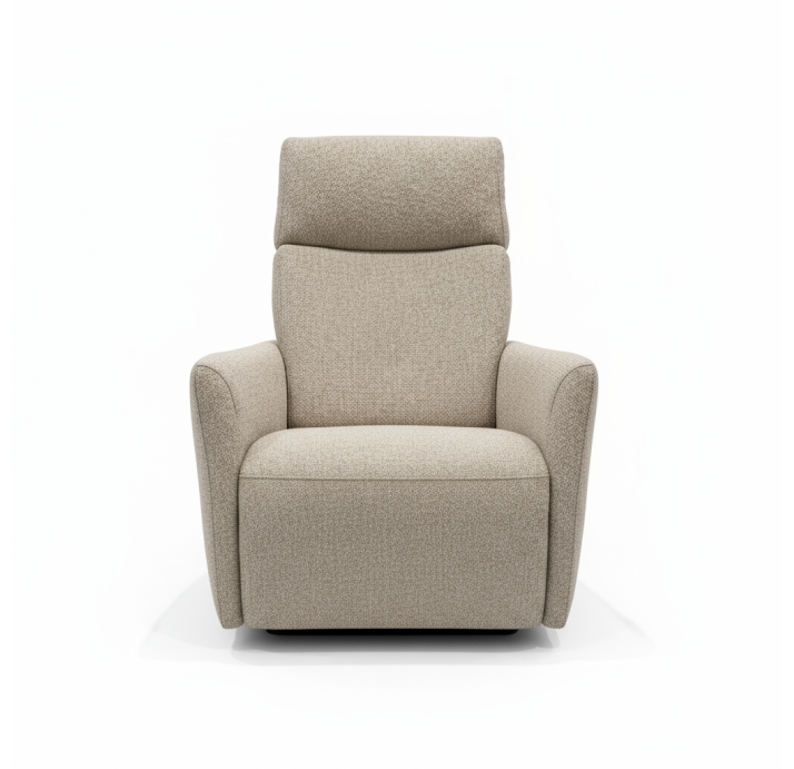 Кресло ALVA PRINCE 88/57/LUANDO SILVER/DYNASPRING/Matching Stitching/P998/