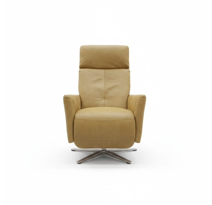 Кресло ALVA M B80B/55/TOGO NUT/P693 (Brushed)/M-Relax