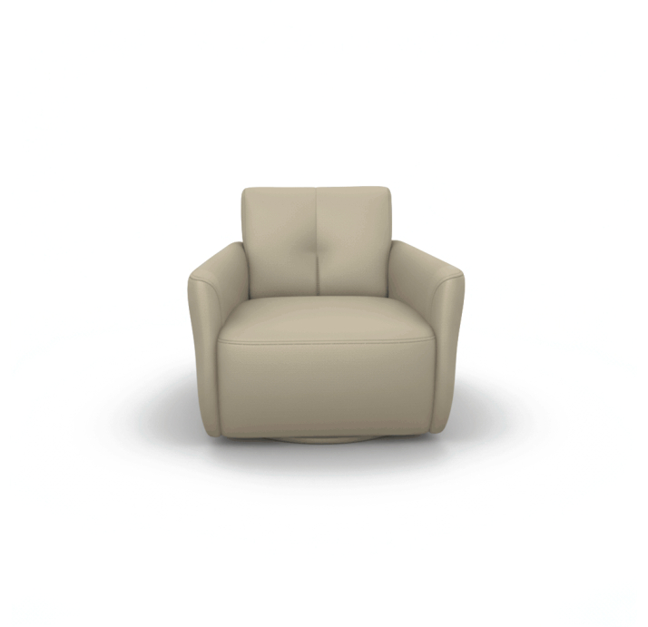 Кресло ALVA PRINCESS B88B/57/MONTANA ANGORA/DYNASPRING/P998/