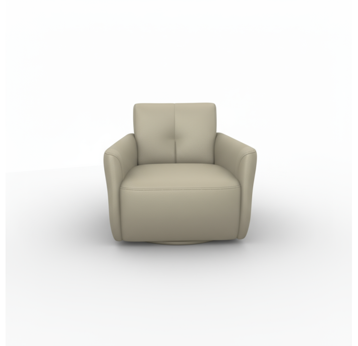 Кресло ALVA PRINCESS B88B/57/MONTANA ANGORA/DYNASPRING/P998/