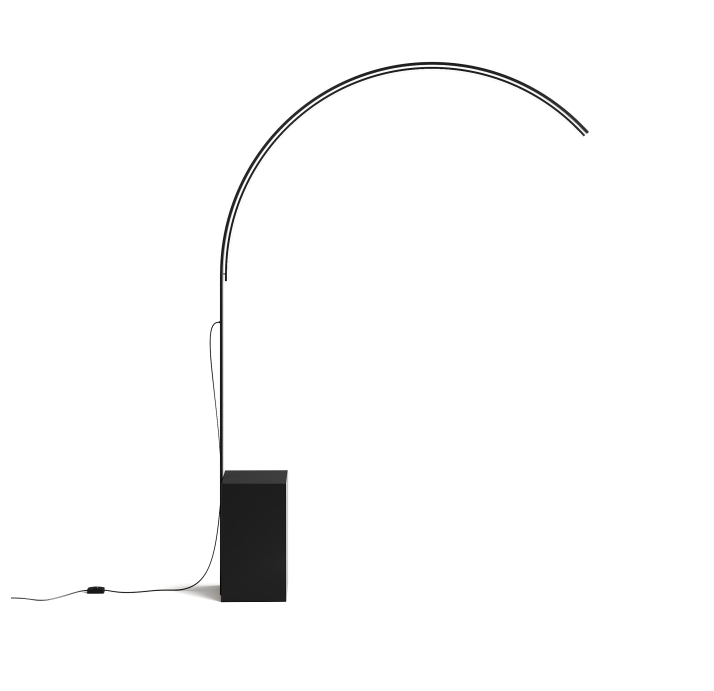 Торшер BIBLIO FLOOR LAMP NERO NERO 142X22X215 СМ. (NRM05430)