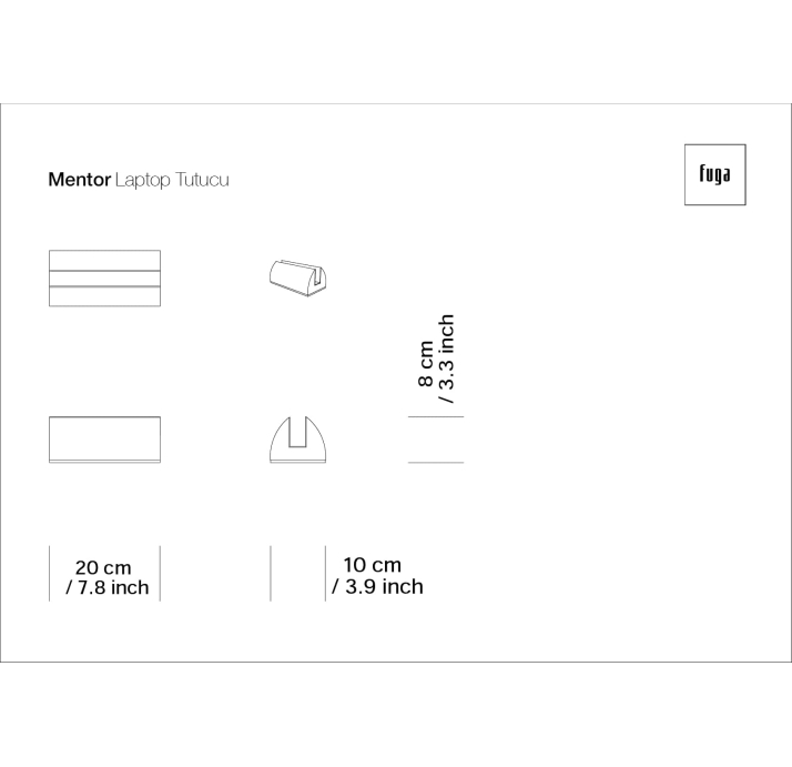 Держатель для ноутбука MENTOR LAPTOP HOLDER (FUG00070)