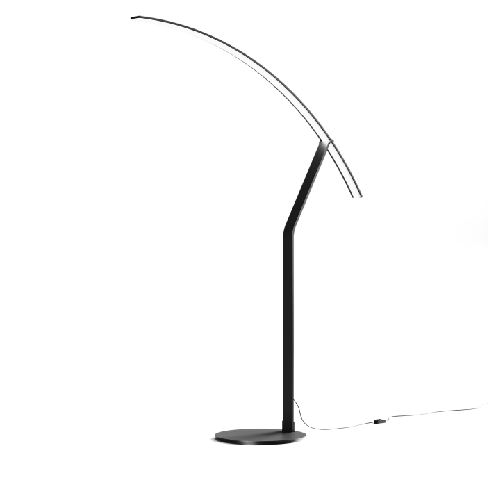 Торшер FOLAGA FLOOR LAMP NERO NERO 146X43X202 СМ. (NRM05448)