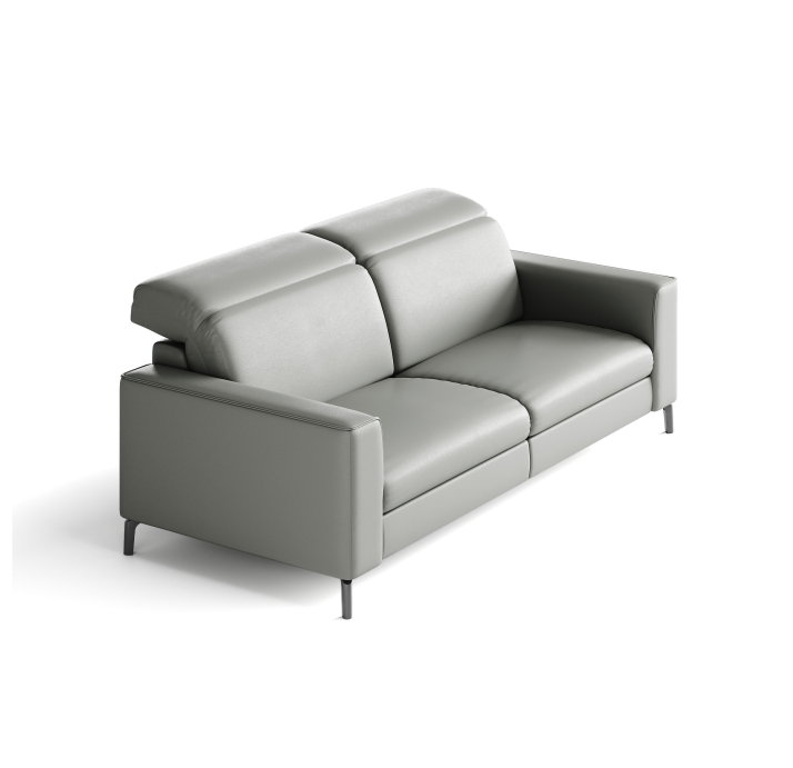 Диван FRATINO B100-220-100B/56/MONTANA PERLE/BULTEX/01BL/