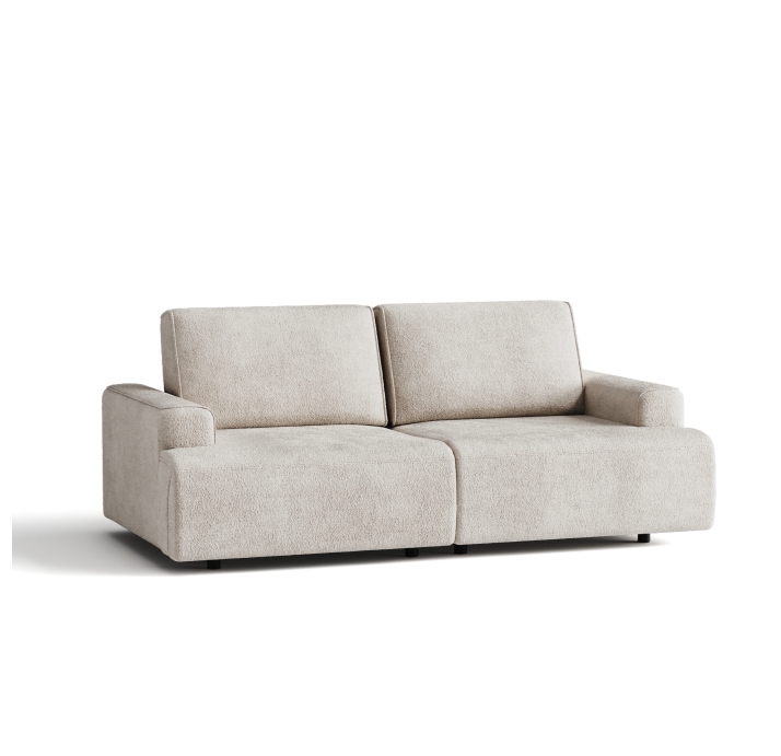 Диван MONAMI B103-220-103B/57/VIVA ANGORA /VISCOTEX/01BL/