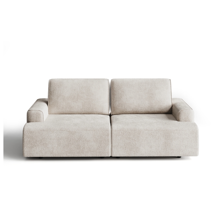 Диван MONAMI B103-220-103B/57/VIVA ANGORA /VISCOTEX/01BL/