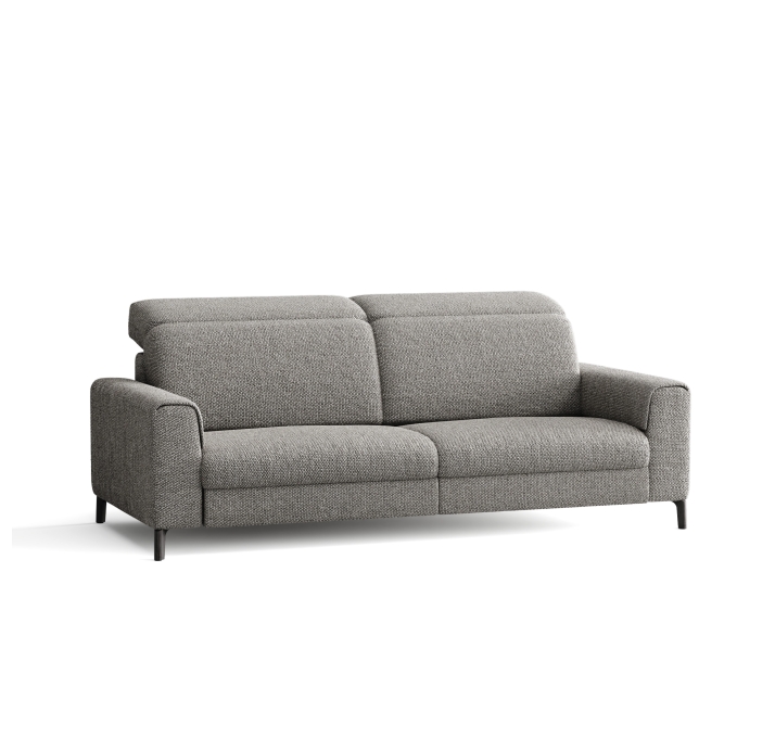 Диван FONTANE B100-220-100B/55/AMIRI CARBON/BULTEX/01BL/