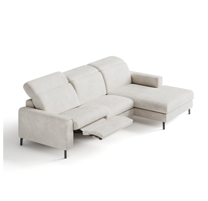 Диван FONTANE B100-300-210S/55/VIVA OFFWHITE/BULTEX/01BL/E,E,E,MR