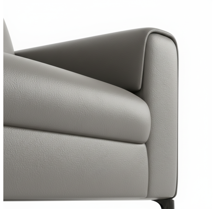 Диван FONTANE B100-220-100B/55/MONTANA PERLE/BULTEX/01BL/E,E