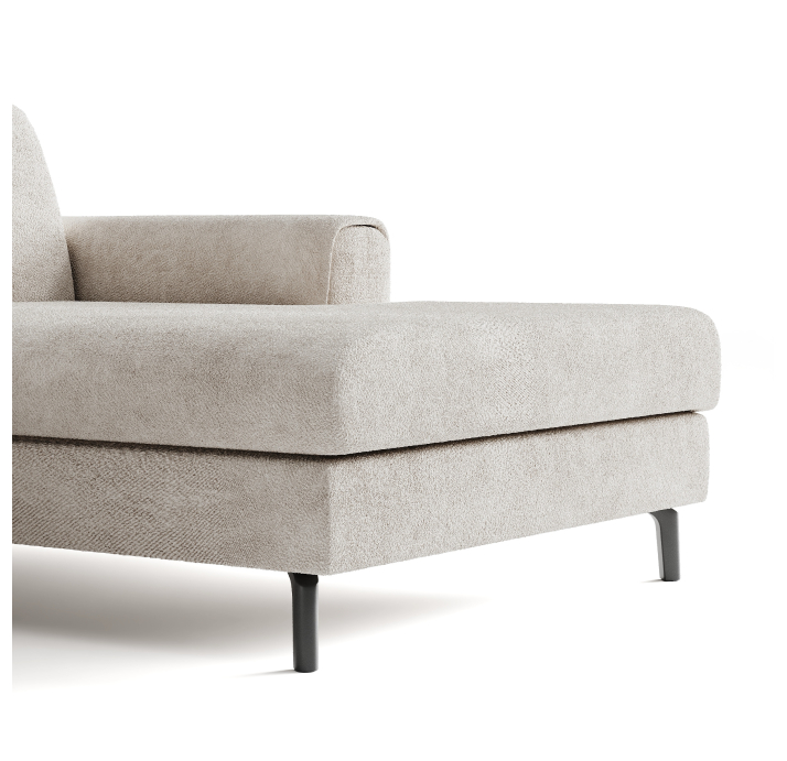 Диван FONTANE B100-300-210S/55/VIVA OFFWHITE/BULTEX/01BL/E,E,E