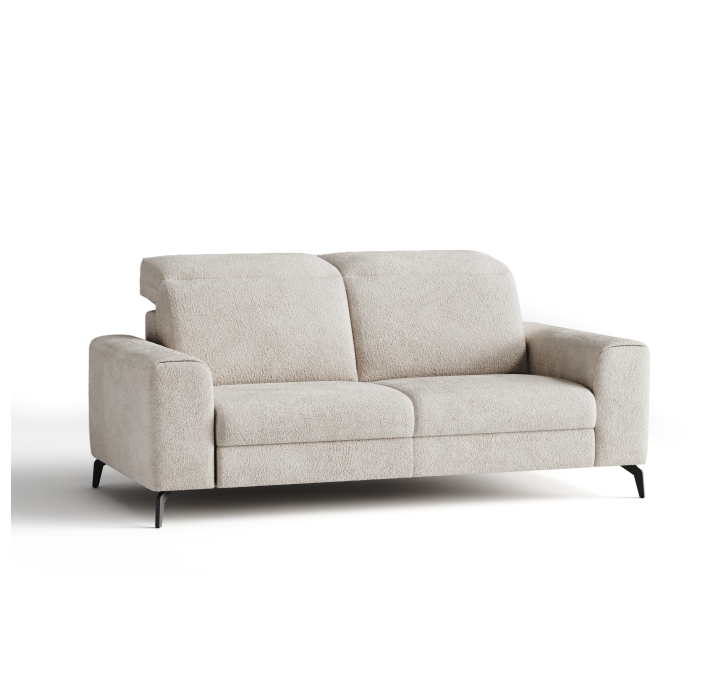 Диван DONATO B100-220-100B/55/VIVA ANGORA /VISCOTEX/01BL/E,E,MR