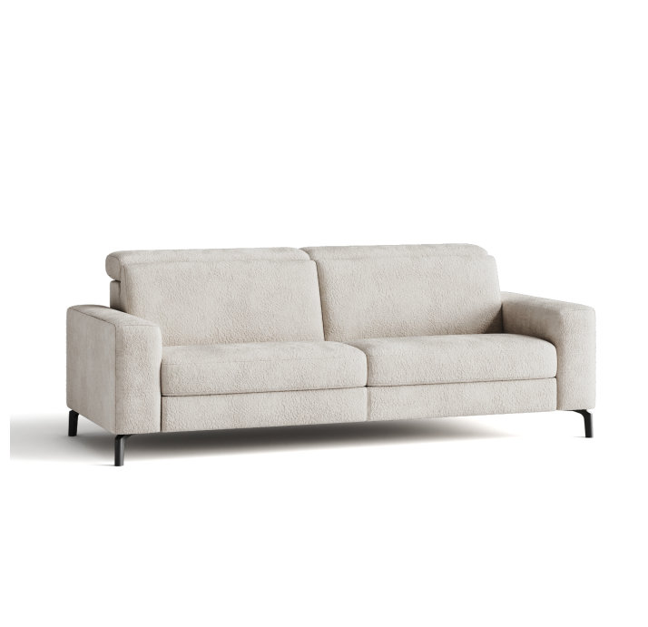 Диван COLORADO B93-220-93B/54/VIVA ANGORA /BULTEX/01BL/E,E,R