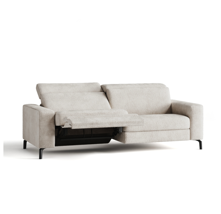 Диван COLORADO B93-220-93B/54/VIVA ANGORA /BULTEX/01BL/E,E,R