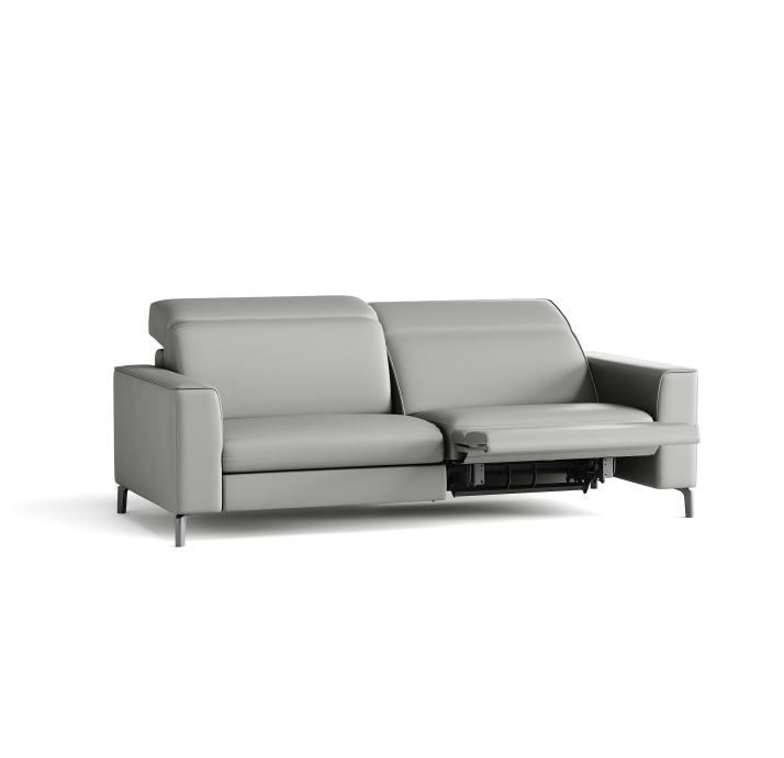 Диван FRATINO B100-220-100B/56/MONTANA PERLE/BULTEX/01BL/R