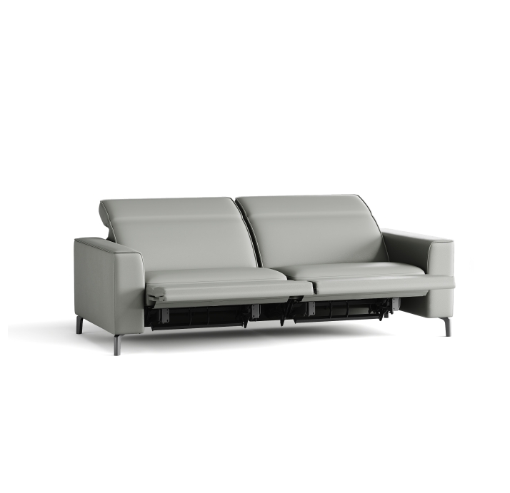 Диван FRATINO B100-220-100B/56/MONTANA PERLE/BULTEX/01BL/R
