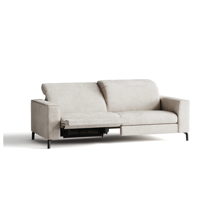 Диван FRATINO B100-220-100B/56/VIVA OFFWHITE/BULTEX/01BL/R