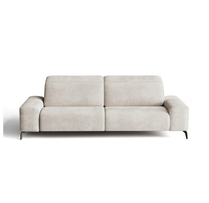 Диван ROMANO B100-220-100B/55/VIVA ANGORA /VISCOTEX/01BL/E,E,MR