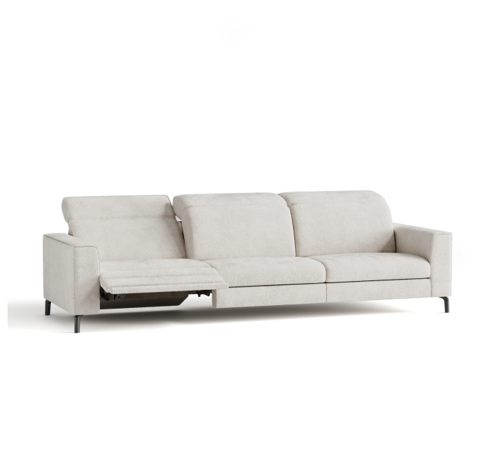 Диван FRATINO B101-280-101B/56/VIVA OFFWHITE/BULTEX/01BL/R,E,E,E