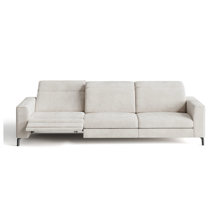 Диван FRATINO B101-280-101B/56/VIVA OFFWHITE/BULTEX/01BL/R,E,E,E