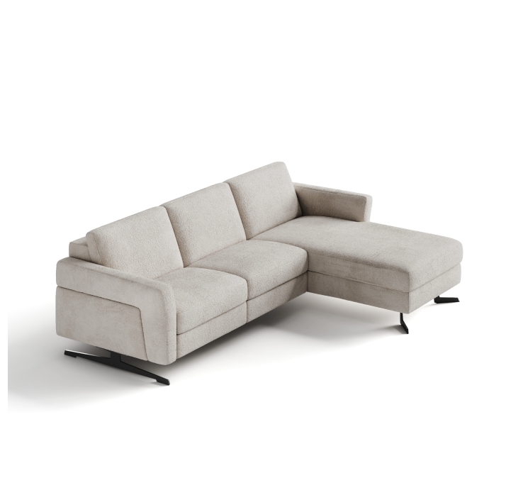 Диван TAMOUR B93-300-214S/54/VIVA OFFWHITE/BULTEX/01BL/