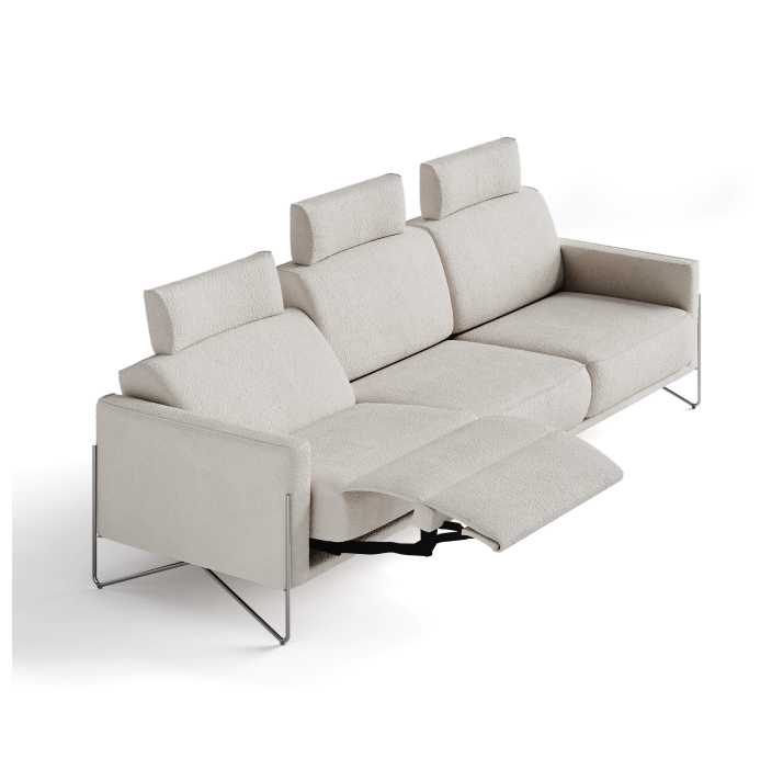 Диван MILLER B92-280-92B/58/VIVA ANGORA /BULTEX/01BL/E,E,E,R
