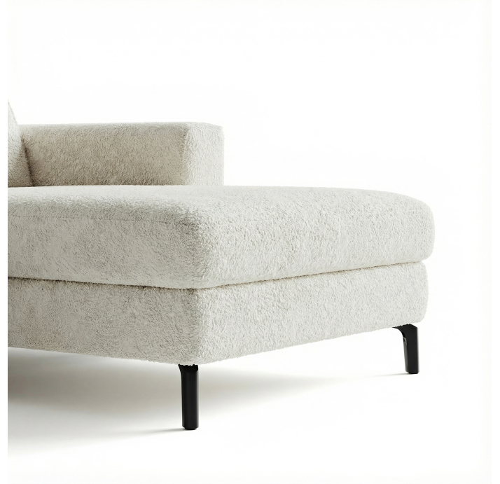 Диван FRATINO B101-300-163L/VIVA OFFWHITE/BULTEX/01BL/E,E,E