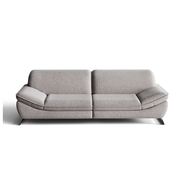 Диван ROMANO B100-220-100B/WEMBLEY PERLE/VISCOTEX/01BL/