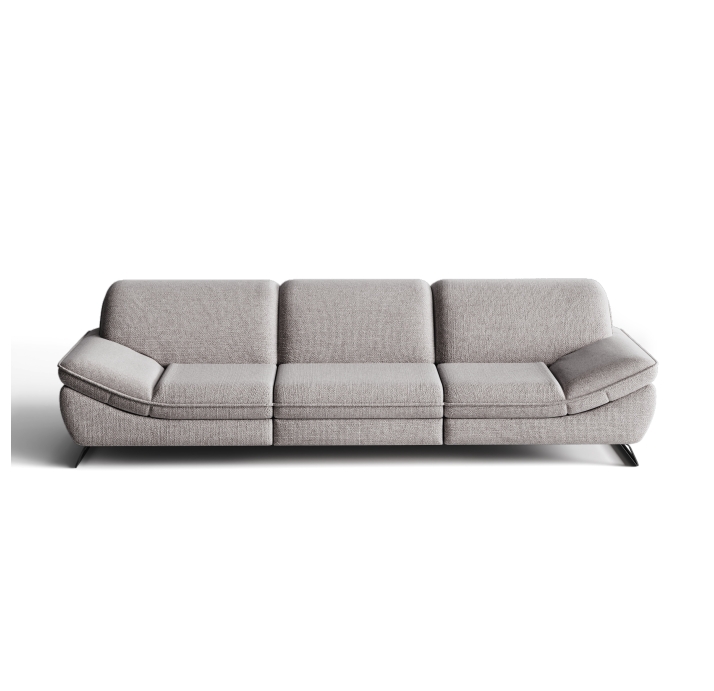 Диван ROMANO B100-280-100B/WEMBLEY PERLE/VISCOTEX/01BL/