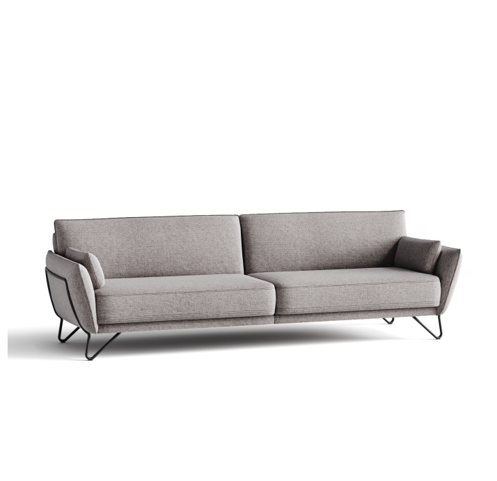 Диван MONTEGO B90-220-90B/WEMBLEY PERLE/BULTEX/01BL/