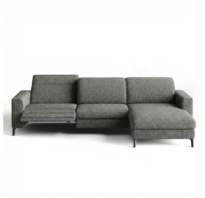 Диван FRATINO B101-300-163L/AMIRI CARBON/BULTEX/01BL/R,E,E,E