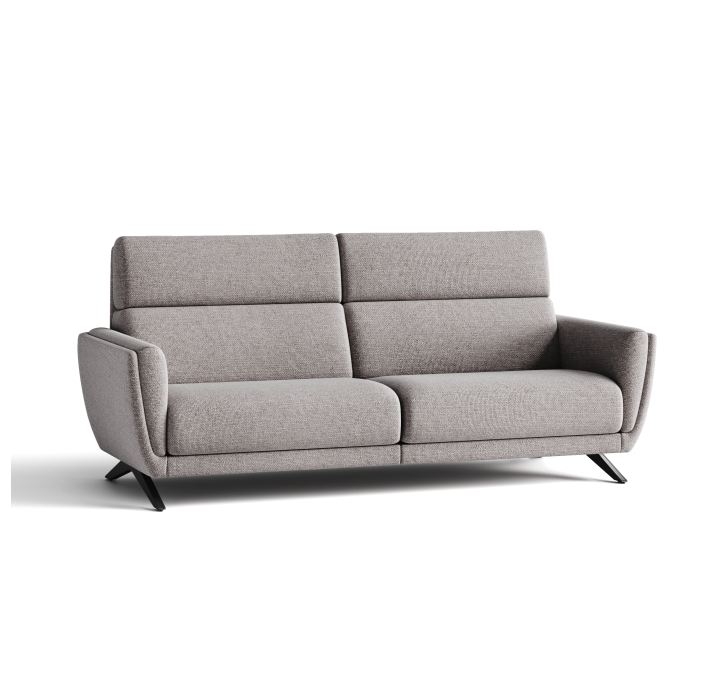Диван NEVIS B99-220-99B/WEMBLEY PERLE/BULTEX/01BL/
