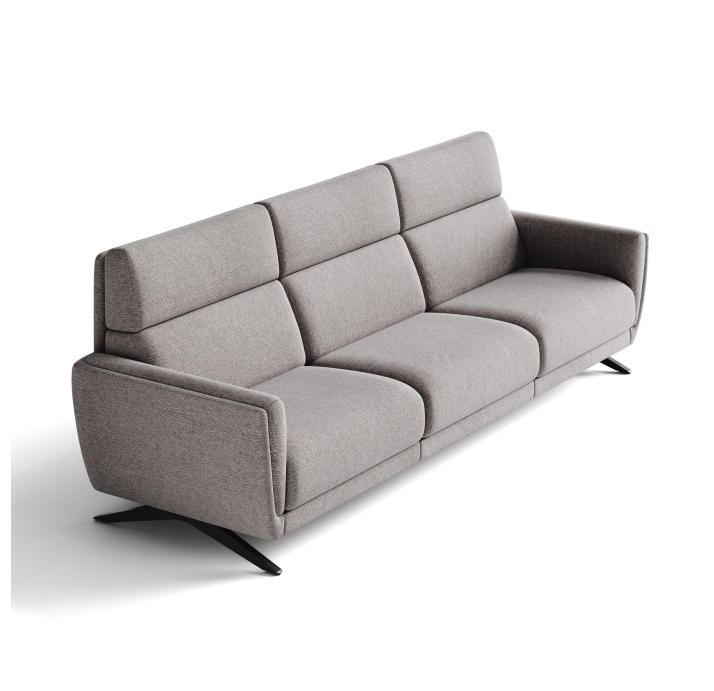 Диван NEVIS B99-280-99B/WEMBLEY PERLE/BULTEX/01BL/