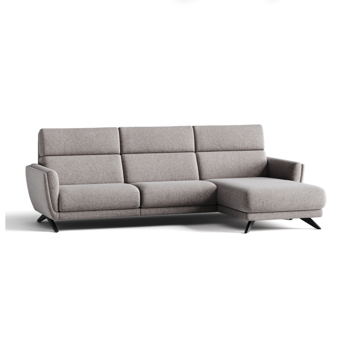 Диван NEVIS B99-300-165L/WEMBLEY PERLE/BULTEX/01BL/