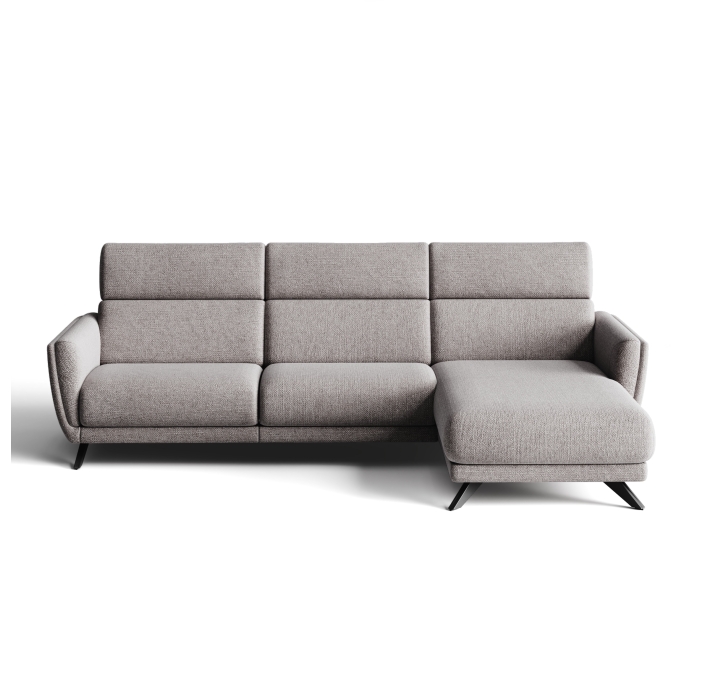 Диван NEVIS B99-300-165L/WEMBLEY PERLE/BULTEX/01BL/
