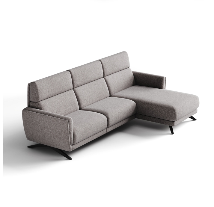 Диван NEVIS B99-300-165L/WEMBLEY PERLE/BULTEX/01BL/