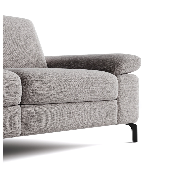 Диван DAVIS B93-280-93B/WEMBLEY PERLE/BULTEX/01BL/